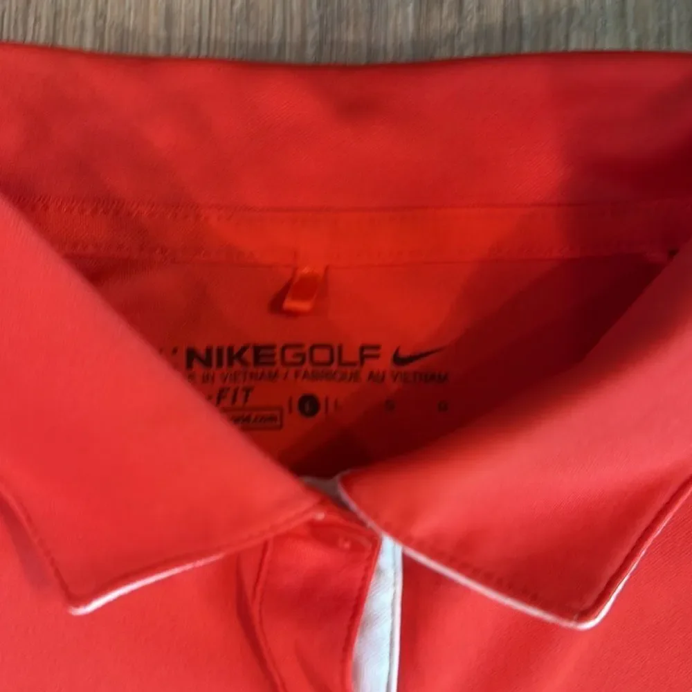 ((2 PIECE)) GIRLS GOLF STYLE POLO SHIRTS NIKE AND POLO RALPH LAUREN SIZE 8